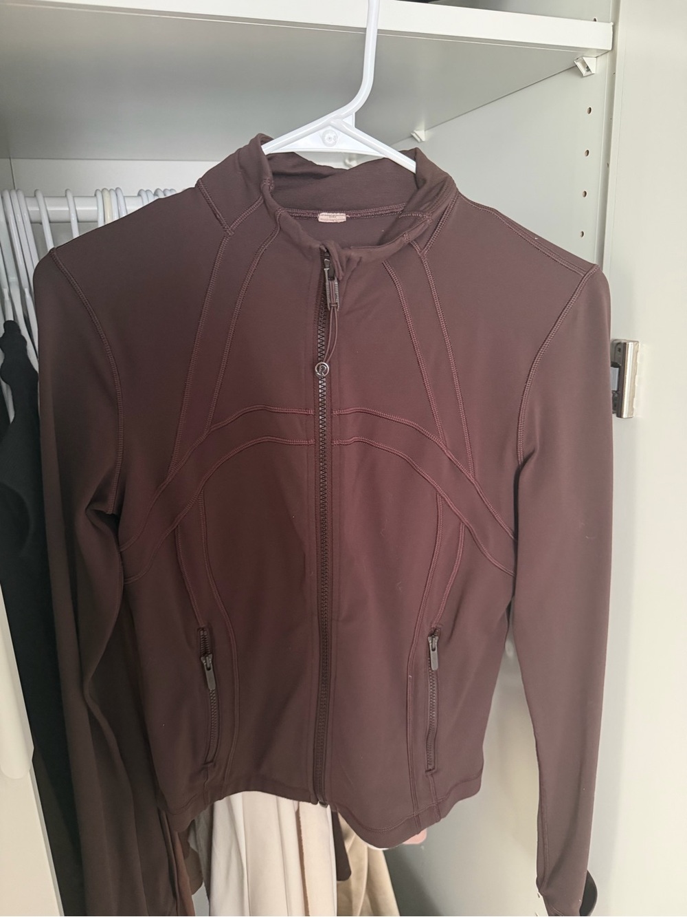 Lululemon Define Jacket Brown Zip-Up Jacket